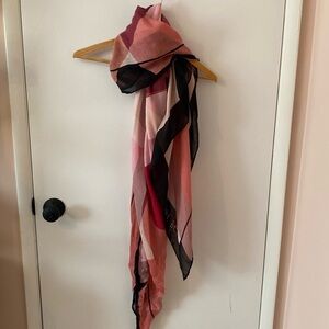 Henri Bendel Silk & Cashmere Scarf